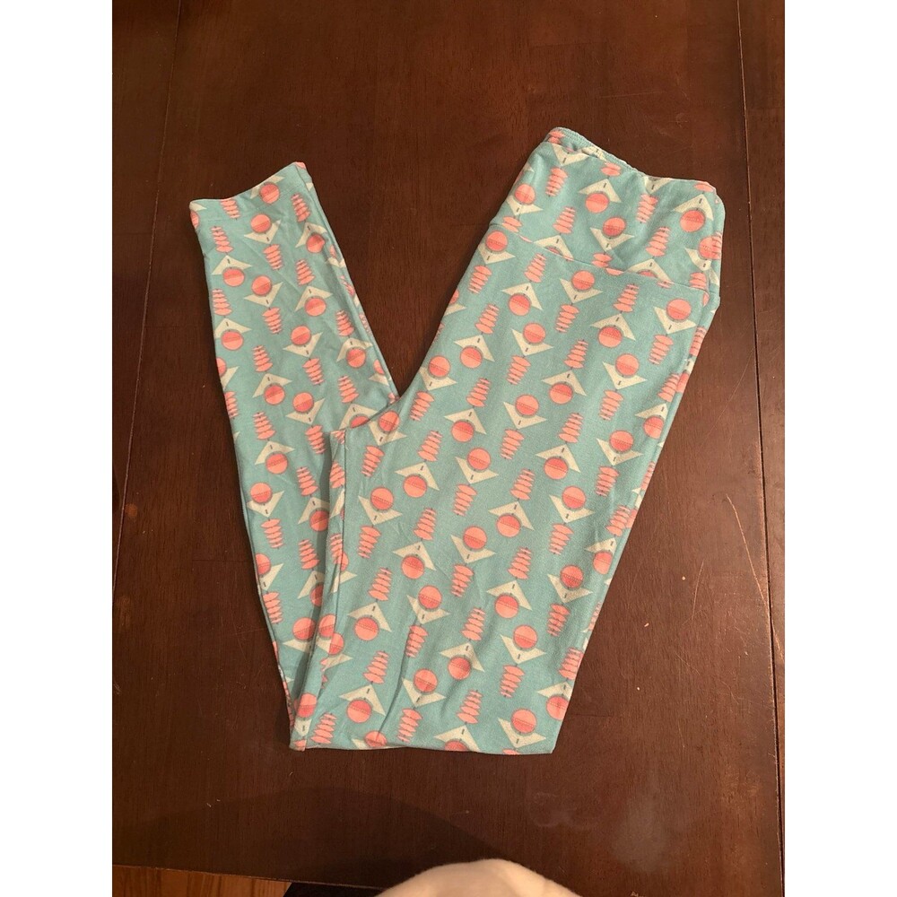 Woman's leggings LuLaRoe pastel spring summer teens petite yoga band boutique